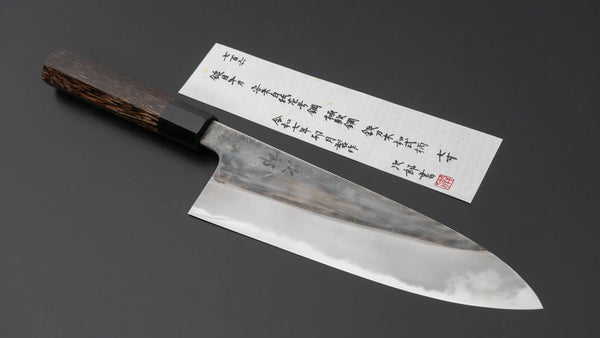 Jiro Tsuchime Wa Gyuto 210mm Taihei Tagayasan Handle (706) - Tetogi