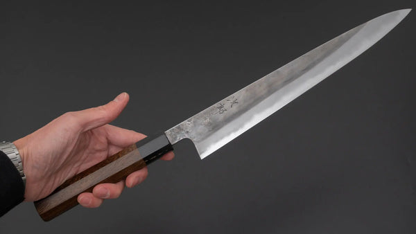 Jiro Tsuchime Wa Sujihiki 270mm Taihei Tagayasan Handle (#576) - Tetogi