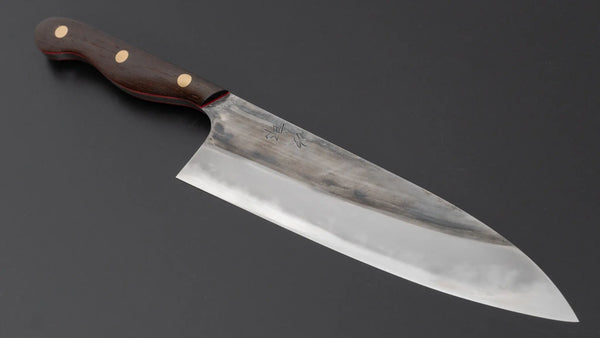 Jiro Tsuchime Yo Gyuto 210mm Tagayasan Handle (707) - Tetogi