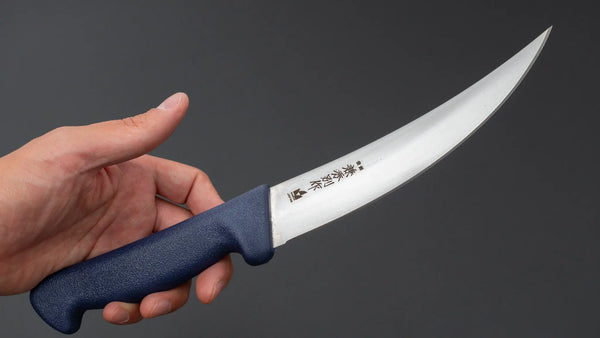 Kanehide Bessaku Stainless Kashiratori 170mm Elastomer Handle (J) - Tetogi