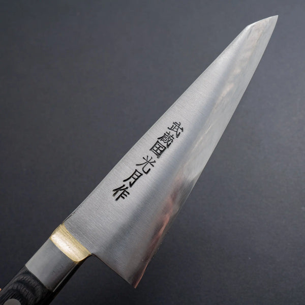 Kogetsu Carbon Honesuki Kaku 150mm Pakka Handle - Tetogi