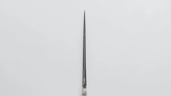 Kogetsu Carbon Santoku 180mm Pakka Handle - Tetogi