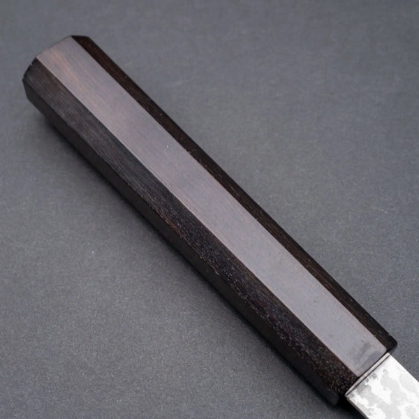 Makoto Kurosaki VG7 Damascus Nakiri 170mm Ebony Handle - Tetogi