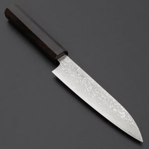 Makoto Kurosaki VG7 Damascus Petty 135mm Ebony Handle - Tetogi