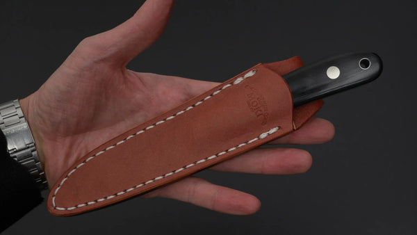MOKI Banff Fixed Blade Linen Micarta Handle (Medium) - Tetogi