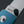 MOKI Coupe Folding Knife Grilon Handle (Grayish Blue) - Tetogi
