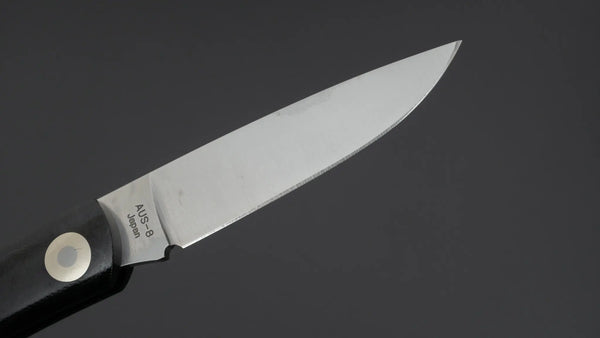 MOKI Shima Owl Folding Knife Linen Micarta Handle (Medium) - Tetogi