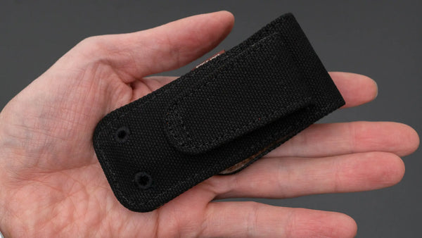 MOKI Shima Owl Folding Knife Linen Micarta Handle (Medium) - Tetogi