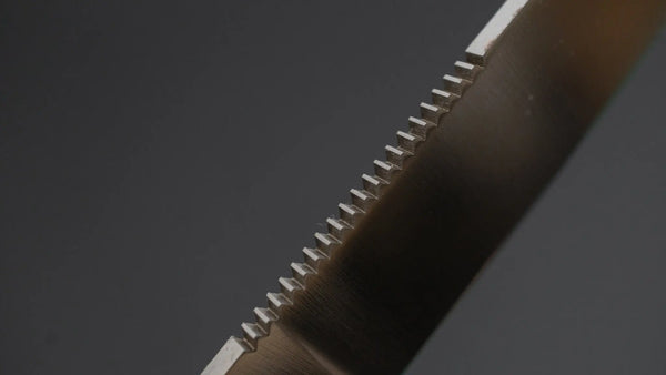 MOKI Trout & Bird Fixed Blade Jigged Bone Handle - Tetogi
