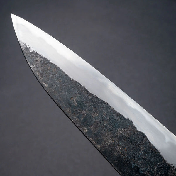 Morihei Hisamoto Kurouchi White #1 Gyuto 210mm Ringed Gidgee Handle (Fine Finish) Product vendor