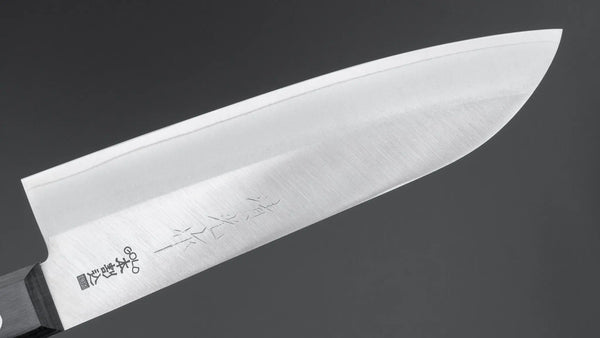Morihei Kiyomitsu 80G Santoku Pakka Handle - Tetogi