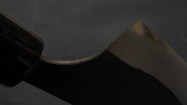 Morihei Munetsugu Blue #2 Kurouchi Nakiri 165mm Ho Wood Handle - Tetogi