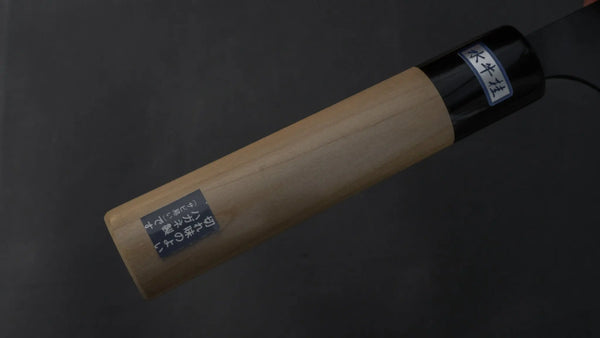 Morihei Munetsugu Blue #2 Kurouchi Nakiri 165mm Ho Wood Handle - Tetogi