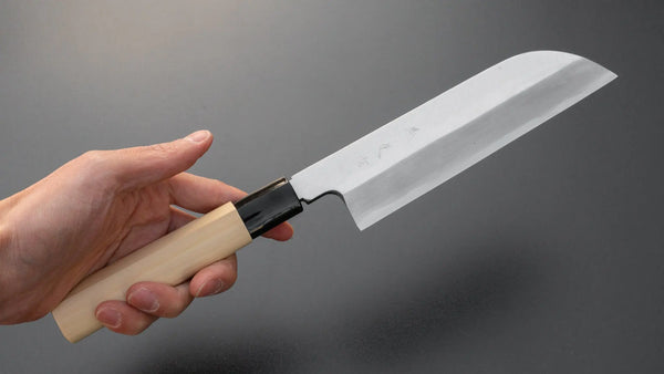 Morihei Yoshitomo Kamagata Usuba 180mm Poplar Handle - Tetogi