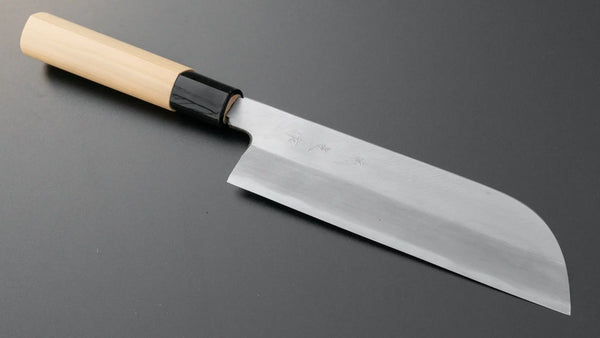 Morihei Yoshitomo Kamagata Usuba 180mm Poplar Handle - Tetogi