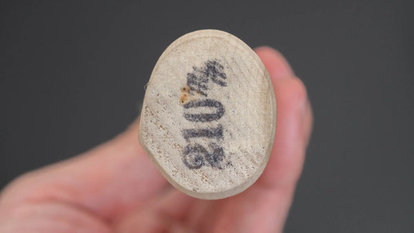 Morihei Yoshitomo Left - Handed Usuba 210mm Poplar Handle - Tetogi