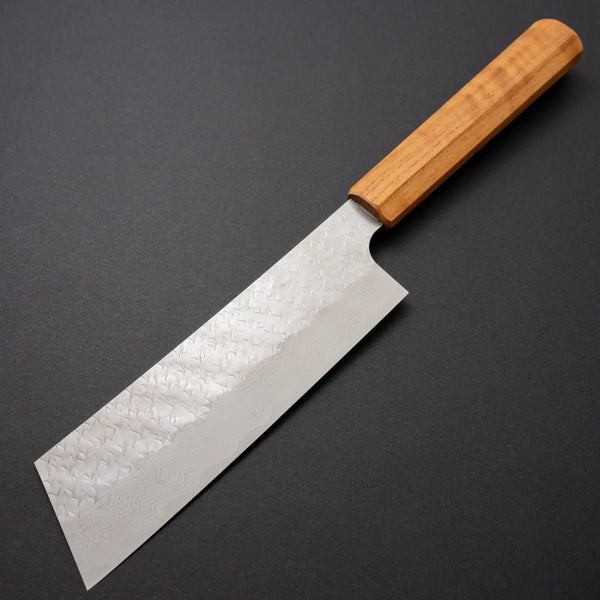 Nigara SG STRIX Nakiri 180mm Riisgaard Teak Handle - Tetogi