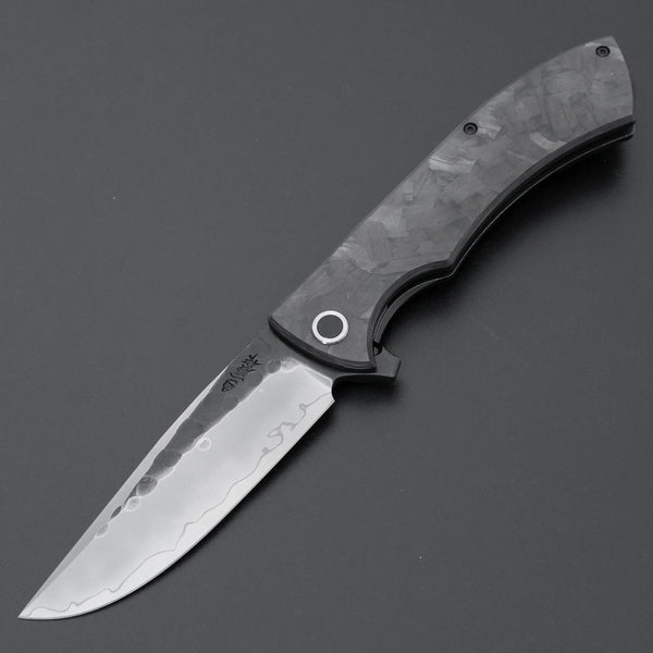 Nigara SG2 Folding Knife Carbon Fiber Handle - Tetogi