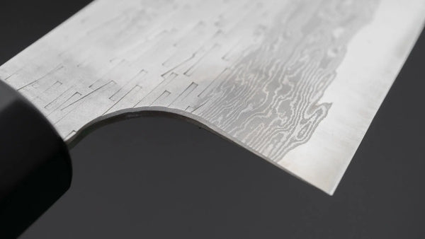 Nigara VG XEOS Santoku 170mm Ebony Handle - Tetogi