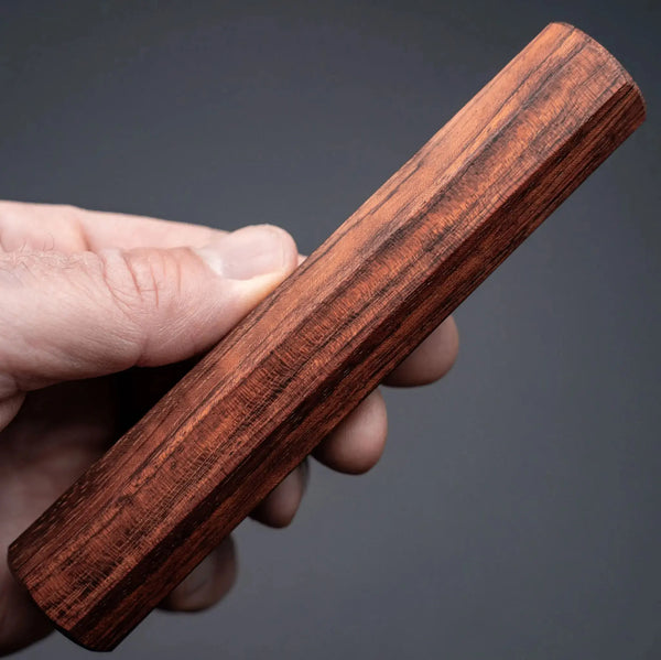 Riisgaard Custom Bubinga Octagonal Handle (Santoku) - Tetogi