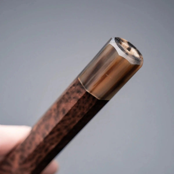 Riisgaard Custom Tiger Myrtle Octagonal Handle (270mm Yanagiba / Sujihiki) - Tetogi