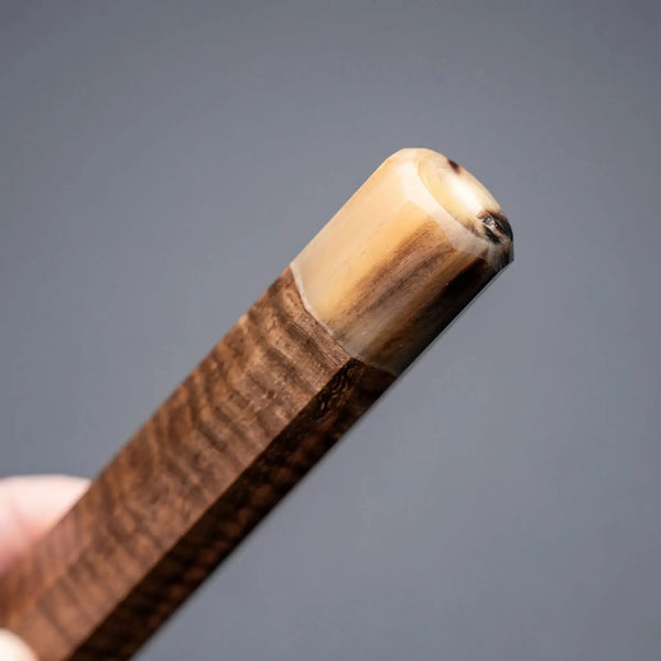 Riisgaard Custom Walnut Octagonal Handle (Santoku / 210mm Gyuto) - Tetogi