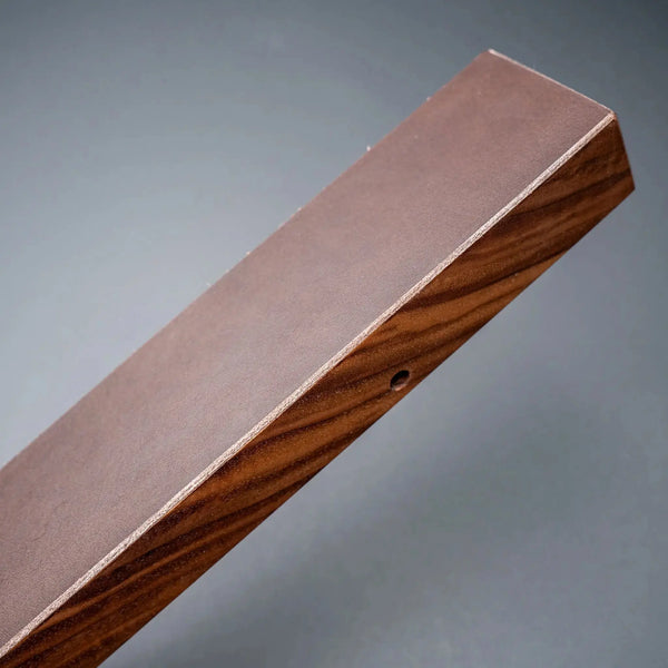 Riisgaard Knivmagnet 50cm US Valnød / Læder (7 Faste Pladser) - Tetogi