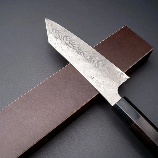 Riisgaard Knivmagnet 50cm US Valnød / Læder (7 Faste Pladser) - Tetogi