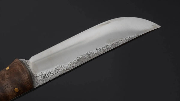 Seino Shikari ATS-34 Fixed Blade Linen Micarta Handle (007) - Tetogi