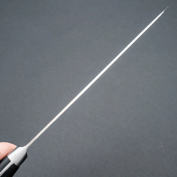 Sukehisa Made Kikuhide Hagane Santoku (Old Stock) - Tetogi