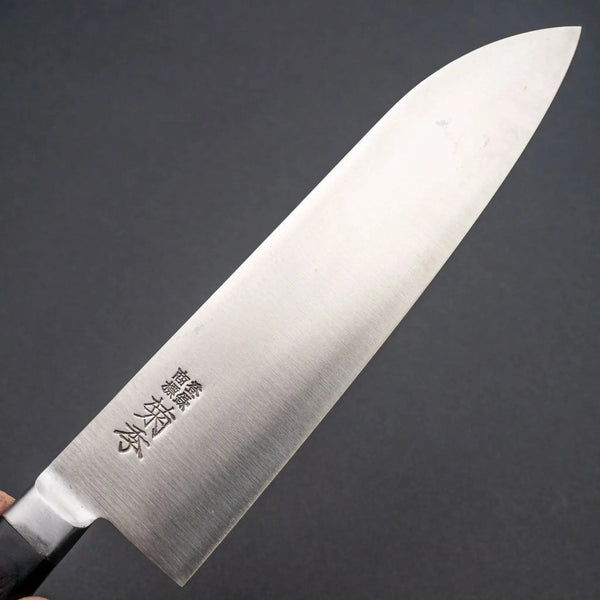 Sukehisa Made Kikuhide Hagane Santoku (Old Stock) - Tetogi