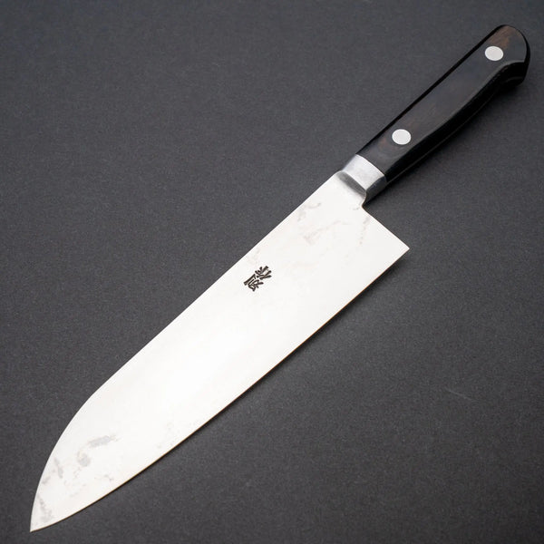Sukehisa Made Kikuhide Hagane Santoku (Old Stock) - Tetogi