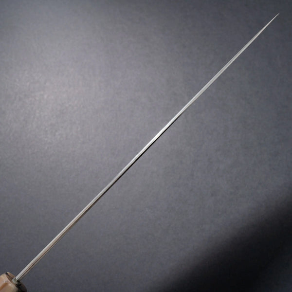 Tetsujin Silver #3 Kasumi Gyuto 240mm Riisgaard Elm Burl Handle - Tetogi