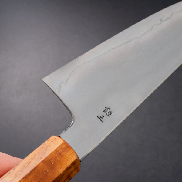 Tetsujin Silver #3 Kasumi Gyuto 240mm Riisgaard Teak Handle - Tetogi