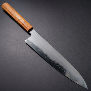 Tetsujin Silver #3 Kasumi Gyuto 240mm Riisgaard Teak Handle - Tetogi
