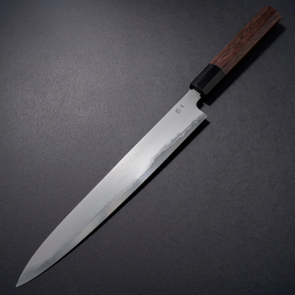 Tetsujin Silver #3 Kasumi Sujihiki 270mm Taihei Rosewood Handle - Tetogi