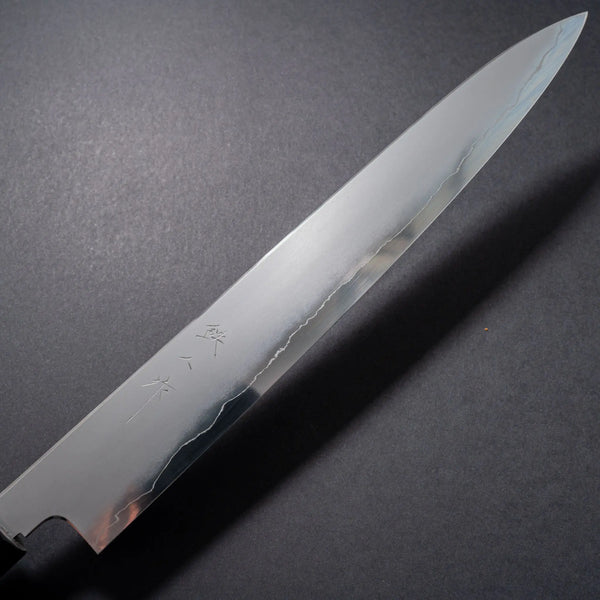 Tetsujin Silver #3 Kasumi Sujihiki 270mm Taihei Rosewood Handle - Tetogi