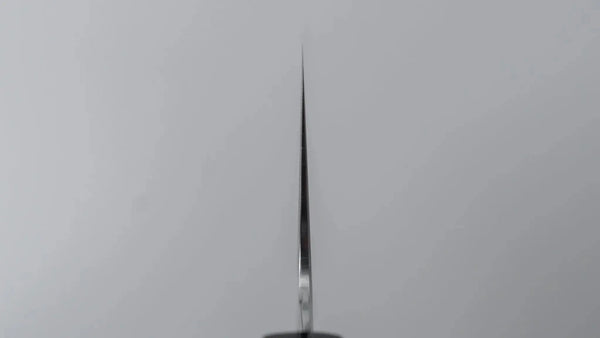 Tetsujin Silver 3 Metal Flow Gyuto 240mm Taihei Makassar Ebony Handle - Tetogi