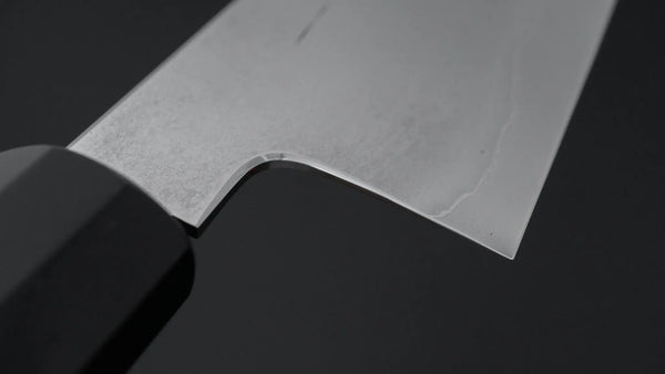 Tetsujin Silver 3 Metal Flow Gyuto 240mm Taihei Makassar Ebony Handle - Tetogi