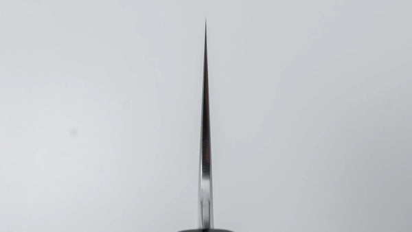 Tetsujin Silver 3 Metal Flow Kiritsuke Gyuto 210mm Taihei Makassar Ebony Handle - Tetogi