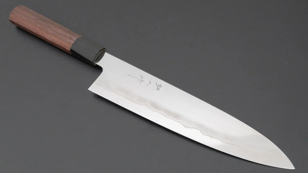 Tetsujin Silver #3 Ukiba Gyuto 240mm Taihei Tagayasan Handle - Tetogi