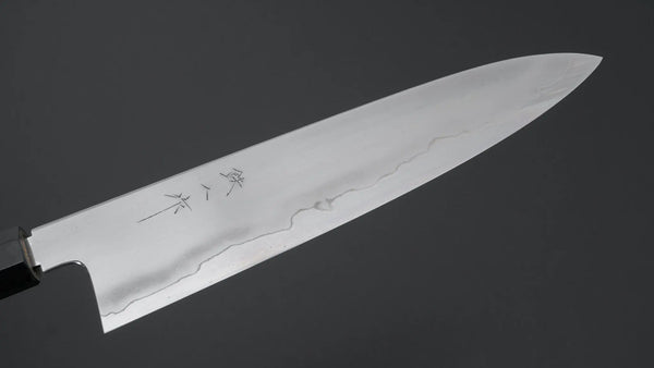 Tetsujin Silver #3 Ukiba Gyuto 240mm Yakusugi Cedar Handle - Tetogi