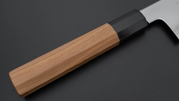 Tetsujin Silver #3 Ukiba Gyuto 240mm Yakusugi Cedar Handle - Tetogi