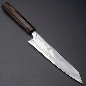Tetsujin Silver 3 Ukiba Kiritsuke Petty 165mm Taihei Makassar Ebony Handle - Tetogi