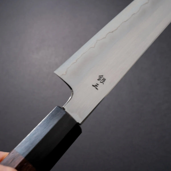 Tetsujin Silver #3 Ukiba Kiritsuke Sujihiki 270mm Taihei Tagayasan Handle - Tetogi