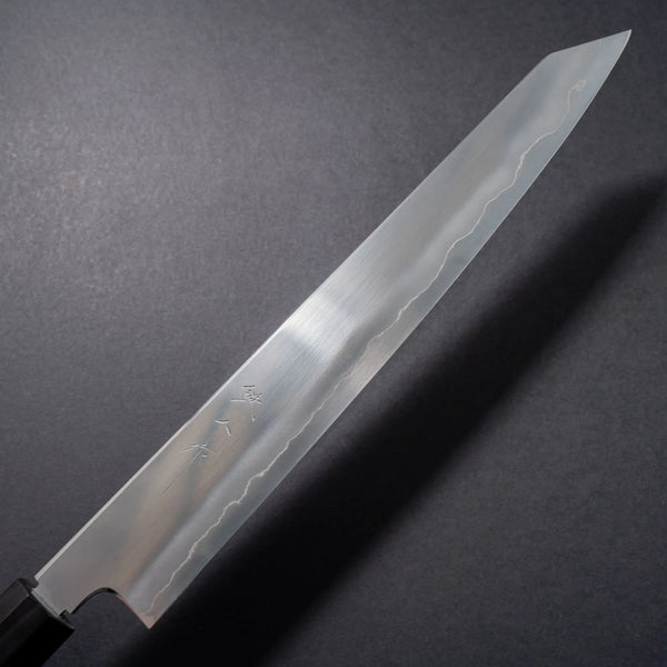 Tetsujin Silver #3 Ukiba Kiritsuke Sujihiki 270mm Taihei Tagayasan Handle - Tetogi