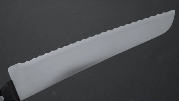 Tsubo Yoshikane Stainless Bread Knife 210mm Pakka Handle - Tetogi