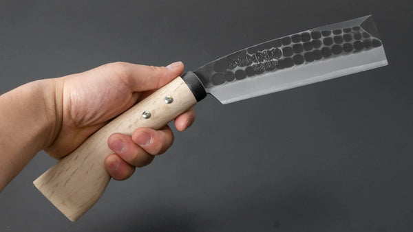 Ajikataya Tsuchime Hatchet 150mm Oak Handle (Double Bevel) - Tetogi