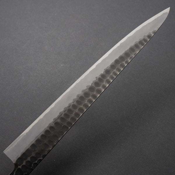 AjikatayaTsuchime White #2 Sujihiki 270mm Ho Wood Handle (D-Shape) - Tetogi