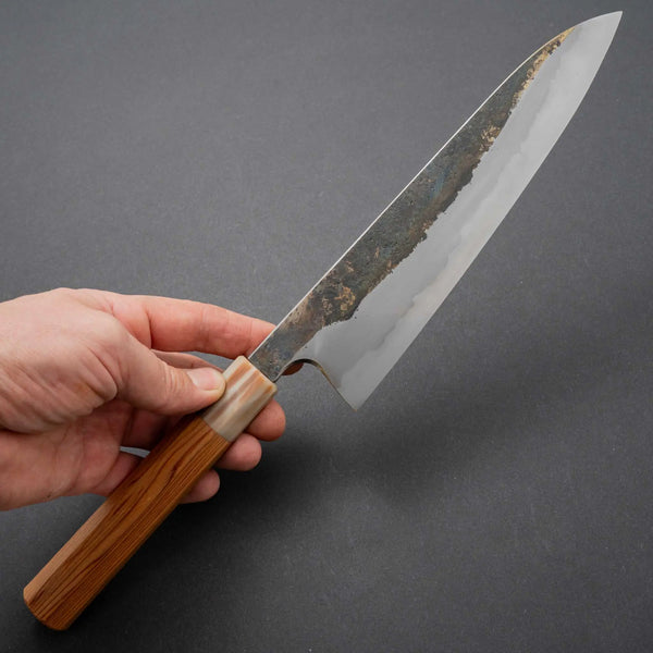 Cygnus 26C3 210mm Gyuto Riisgaard Ceder Handle - Tetogi